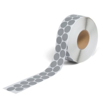 Klebepunkte aus Gewebeband auf Rolle