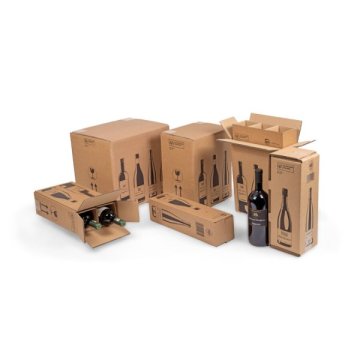 Zertifizierte Flaschenverpackungen in verschiedenen Ausführungen erhältlich