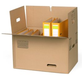 Umzugskarton / Ordnerkarton zum Archivieren