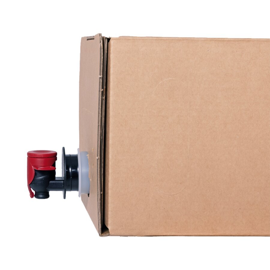 Der Hahn kann zum Versand des Kartons im Karton versteckt werden