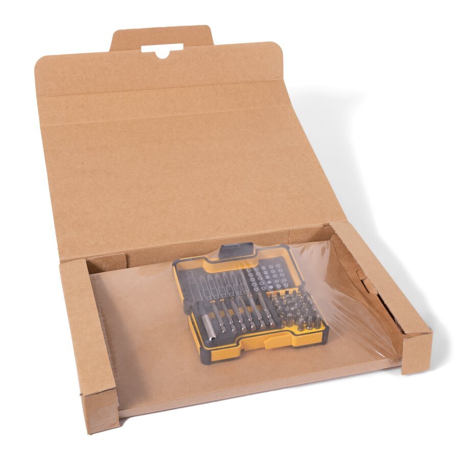 Die Folien-Fixierverpackungen sind als 1-teilige Ausf�hrung....