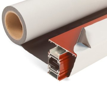 Die robuste Coex-Schutzfolie eignet sich z. B. perfekt f&uuml;r Metallprofile