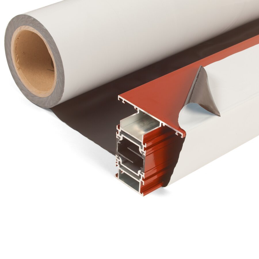 Die robuste Coex-Schutzfolie eignet sich z. B. perfekt f�r Metallprofile