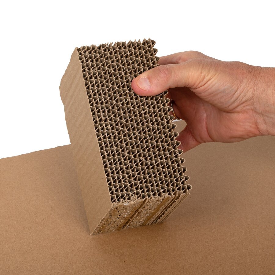 Packelemente aus Papier f�r Polsterung & Fixierung