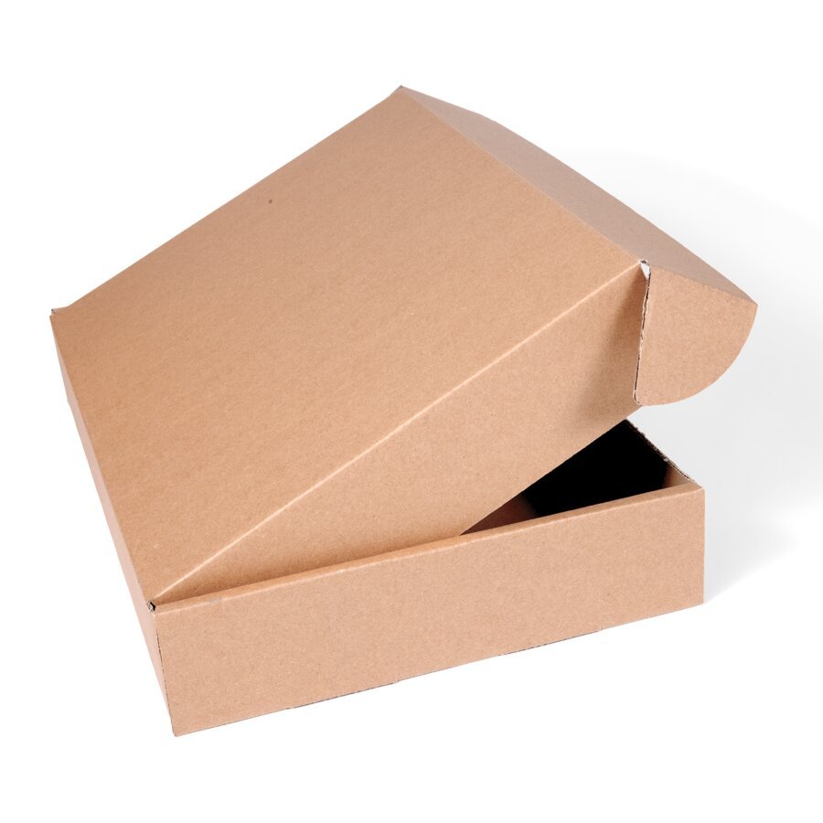 Einfach verschlie�en mit Einstecklasche und Seitenlasche