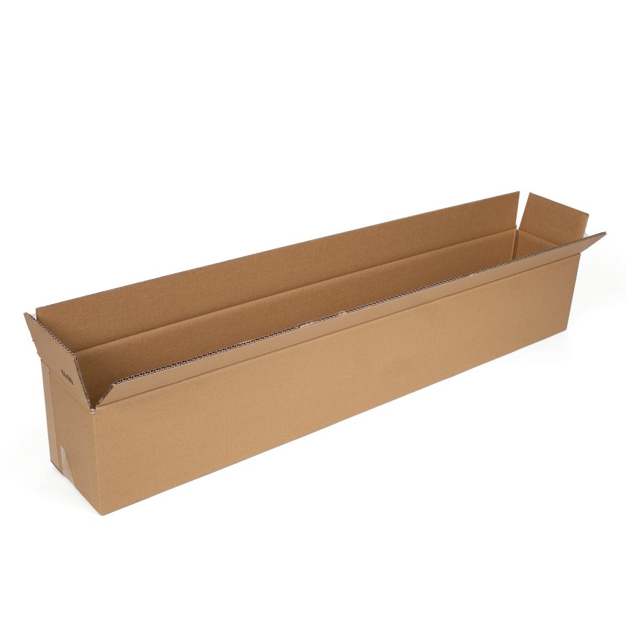 Lange Faltschachtel mit ffnung der Lnge nach