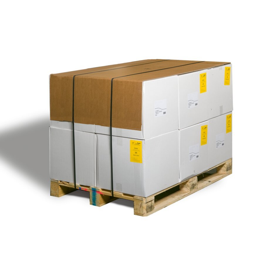 Palettenabdeckung aus Wellpappe Palettenabdeckung aus Wellpappe