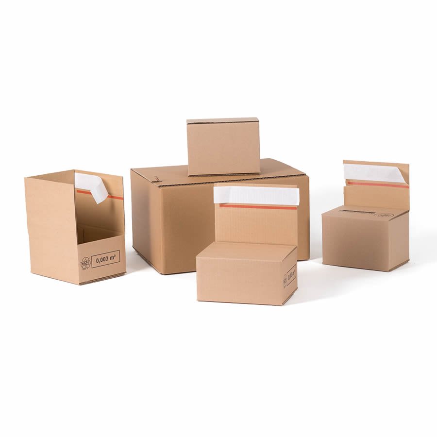 Praktische Versandbox in verschiedenen Gren