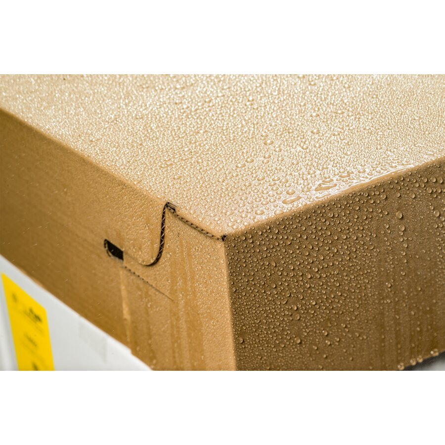 Der PE-beschichtete Palettendeckel schützt Ihr Packgut zusätzlich vor Feuchtigkeit Der PE-beschichtete Palettendeckel schützt Ihr Packgut zusätzlich vor Feuchtigkeit