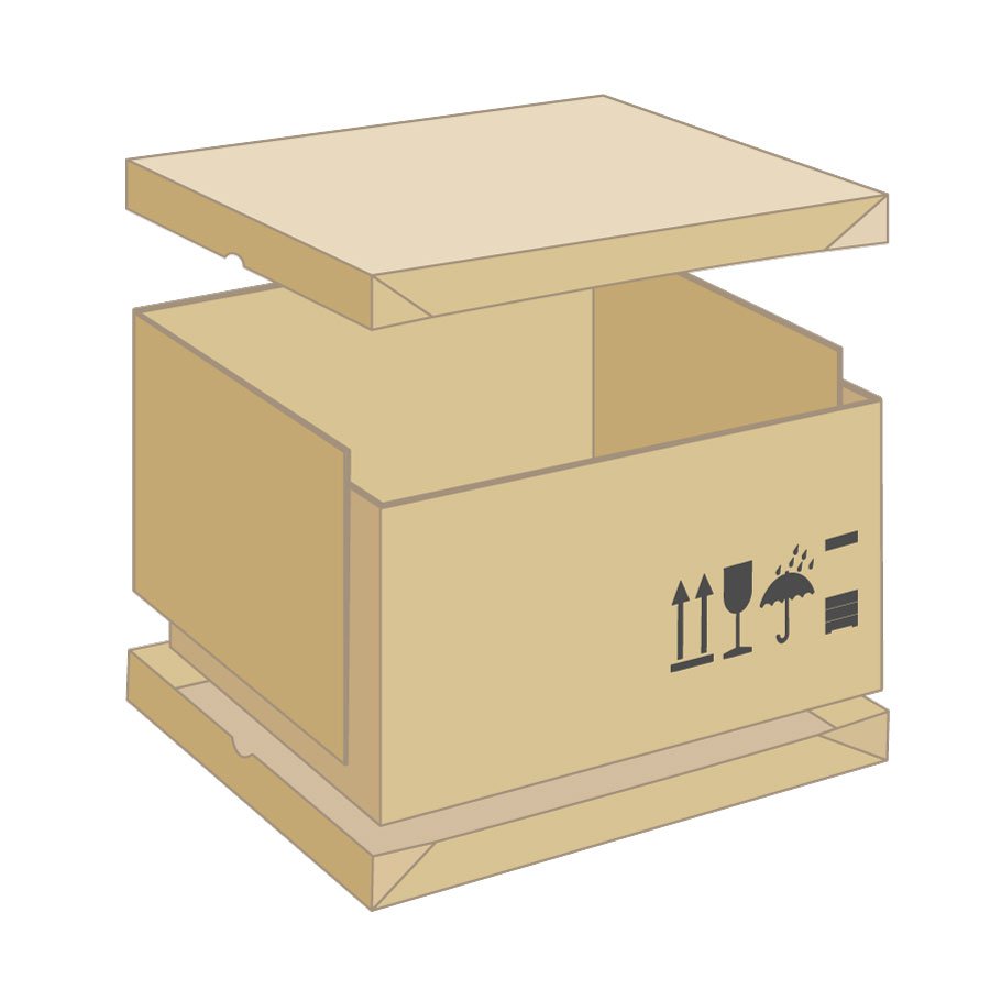 Hier sieht man aus was dieses Paletten-Container-Set besteht.