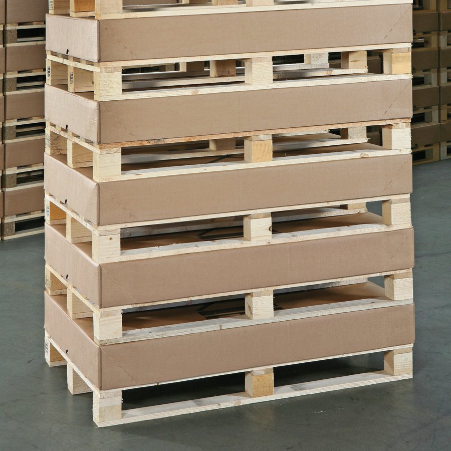 Ideale Lagerplatznutzung durch sparsames Stapeln