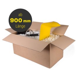 Faltkarton 1-2-wellig braun, ab 900 mm Lnge