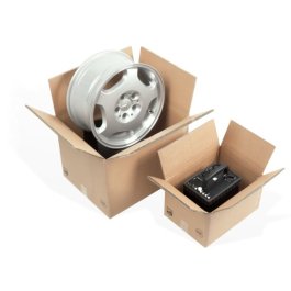 Ein zu schwer gibt es bei diesem Karton fast nicht.