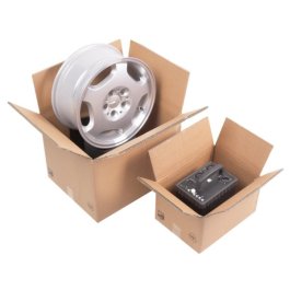 Faltkarton 3-wellig braun