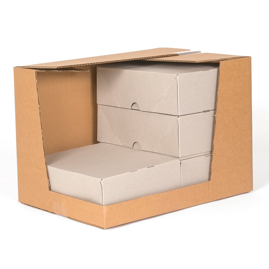 Ideale Unterverpackung fr Versandkartons