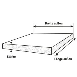 Zwischenlage aus Hohlkammerprofil f�r Paletten