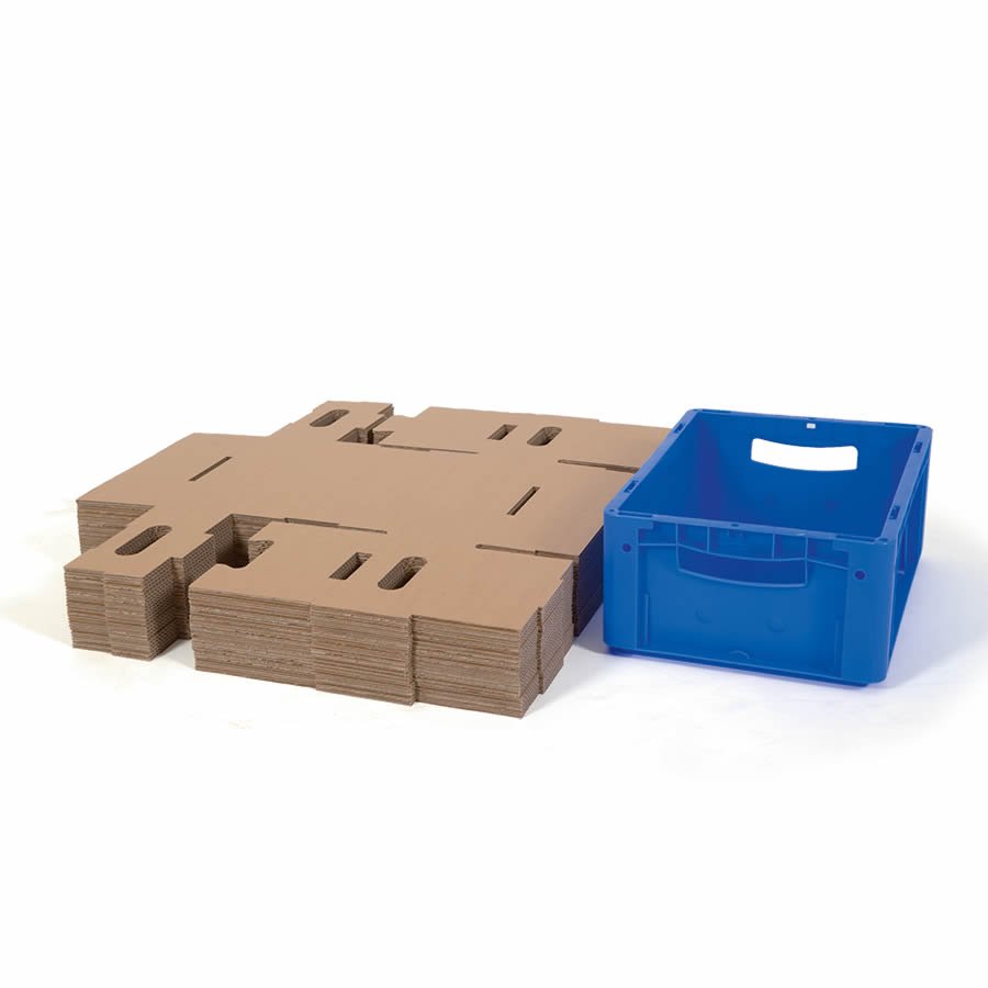 Flache Anlieferung spart Lagerplatz