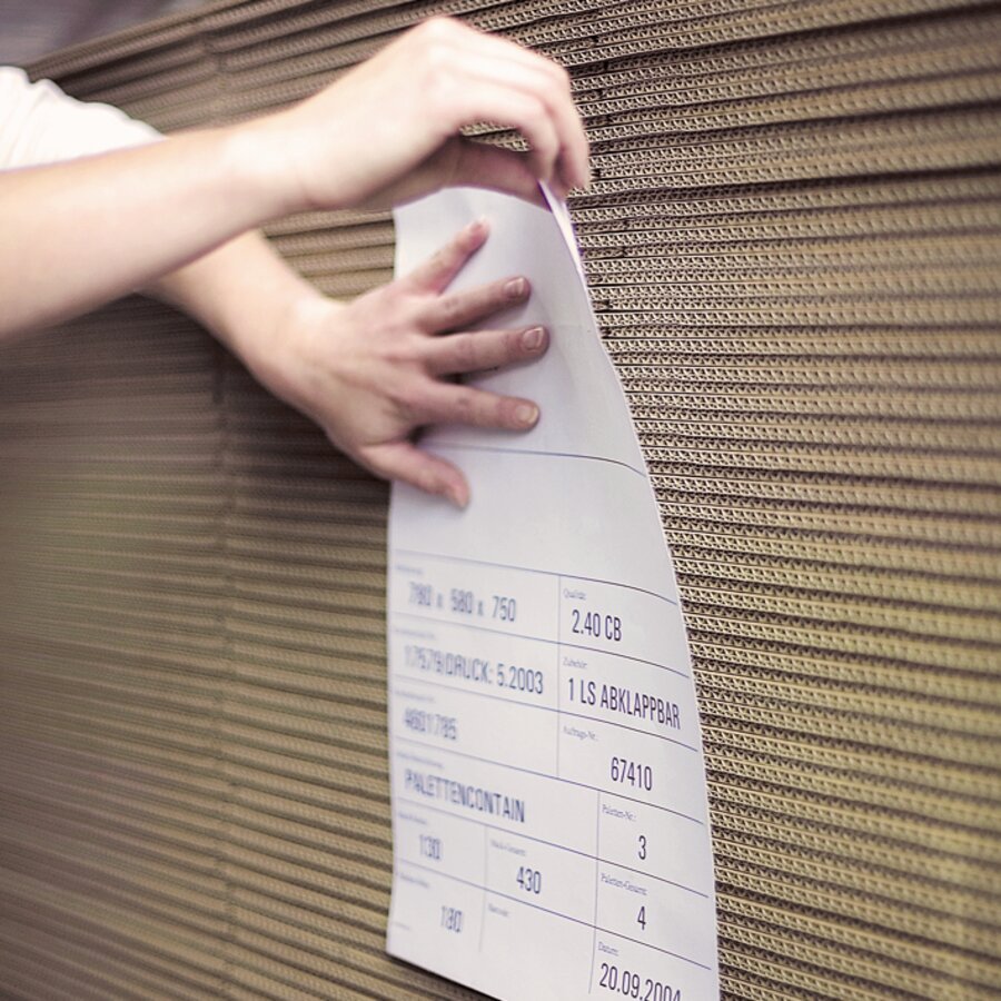 Ideal auch zur Befestigung von Palettenfahnen geeignet