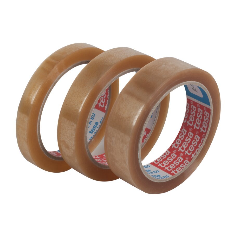 Unser tesafilm 4204 aus reifestem PVC haftet sofort auf unterschiedlichsten Oberflchen