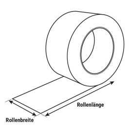 PVC Klebeband farbig