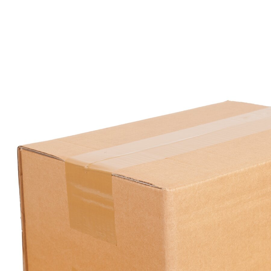 Das extra breite Klebeband sorgt fr einen sauberen und zuverlssigen Kartonverschluss