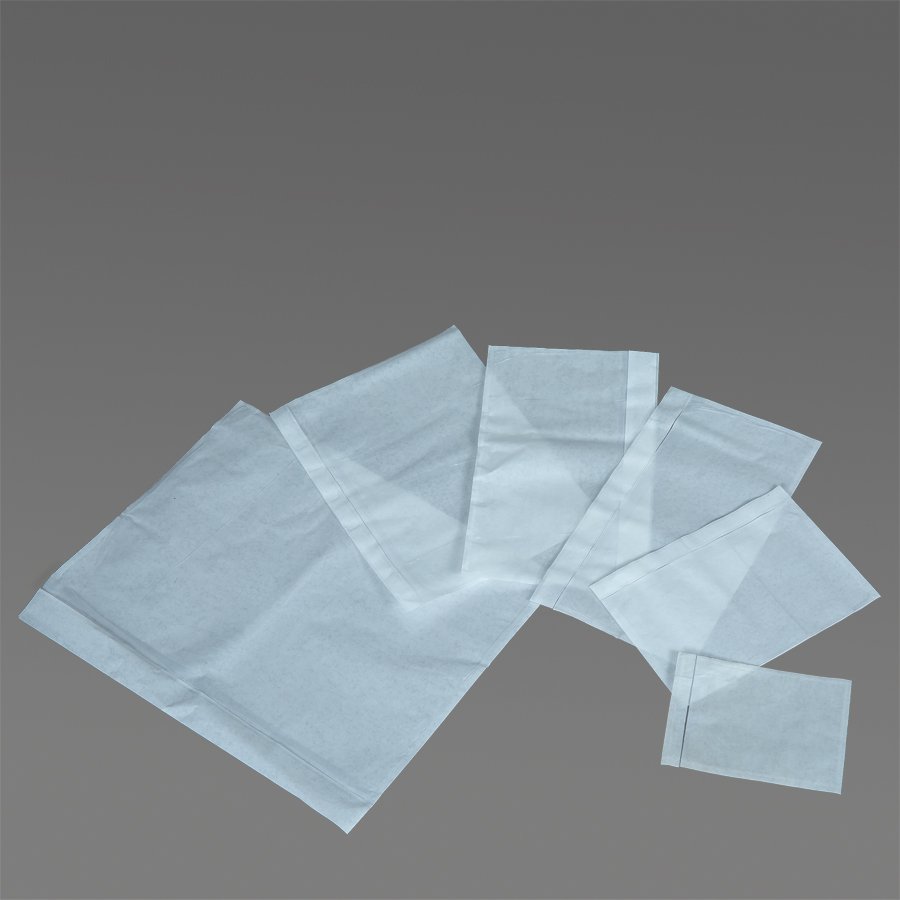 Die selbstklebenden Folientaschen gibt es in verschiedenen Abmessungen