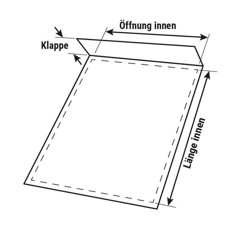 PP Folienversandtasche, hochtransparent