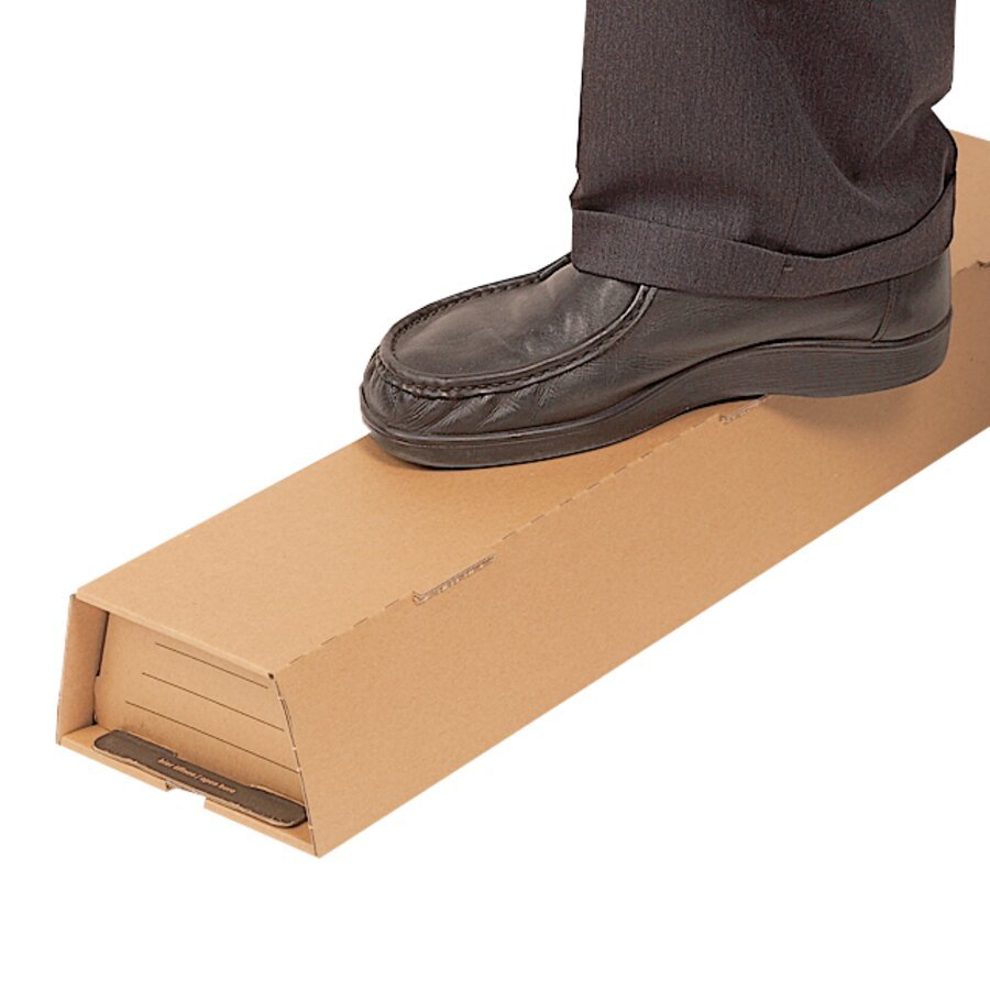 Die Trapez-Verpackung ist extrem belastbar und knickstabil