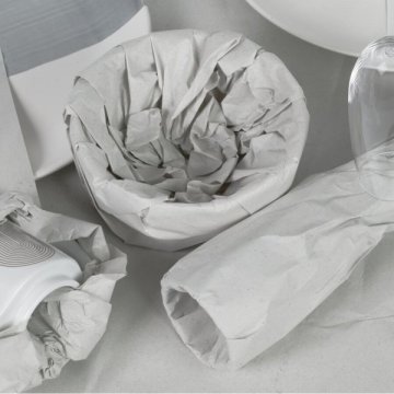 Packseide eignet sich hervorragend zum Verpacken von Glas und Porzellan oder anderen hochsensiblen Packgütern