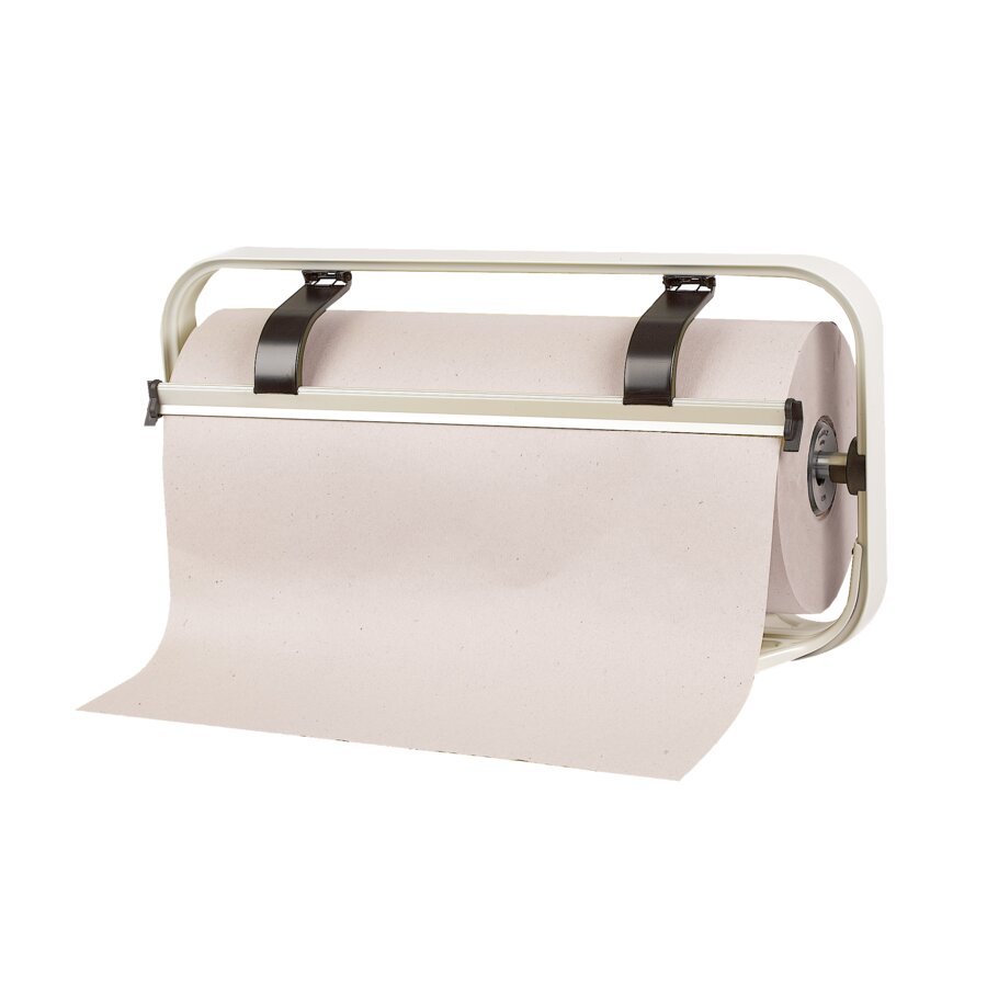 Zum einfachen Schneiden der Schrenzpapier-Rolle gibt es eine groe Auswahl an Schneid- und Abrollstndern