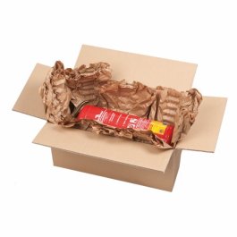 Papierpolster, endlos von der Rolle