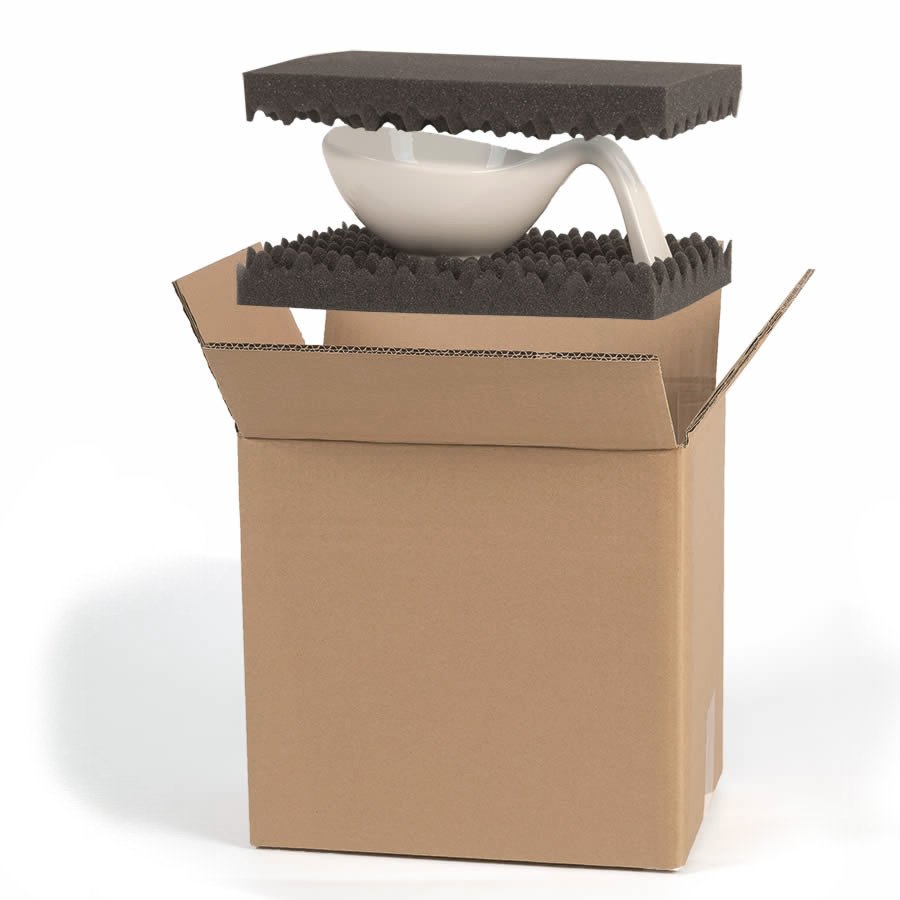 Noppenschaum als Polsterschutz fr extrem empfindliche Gter