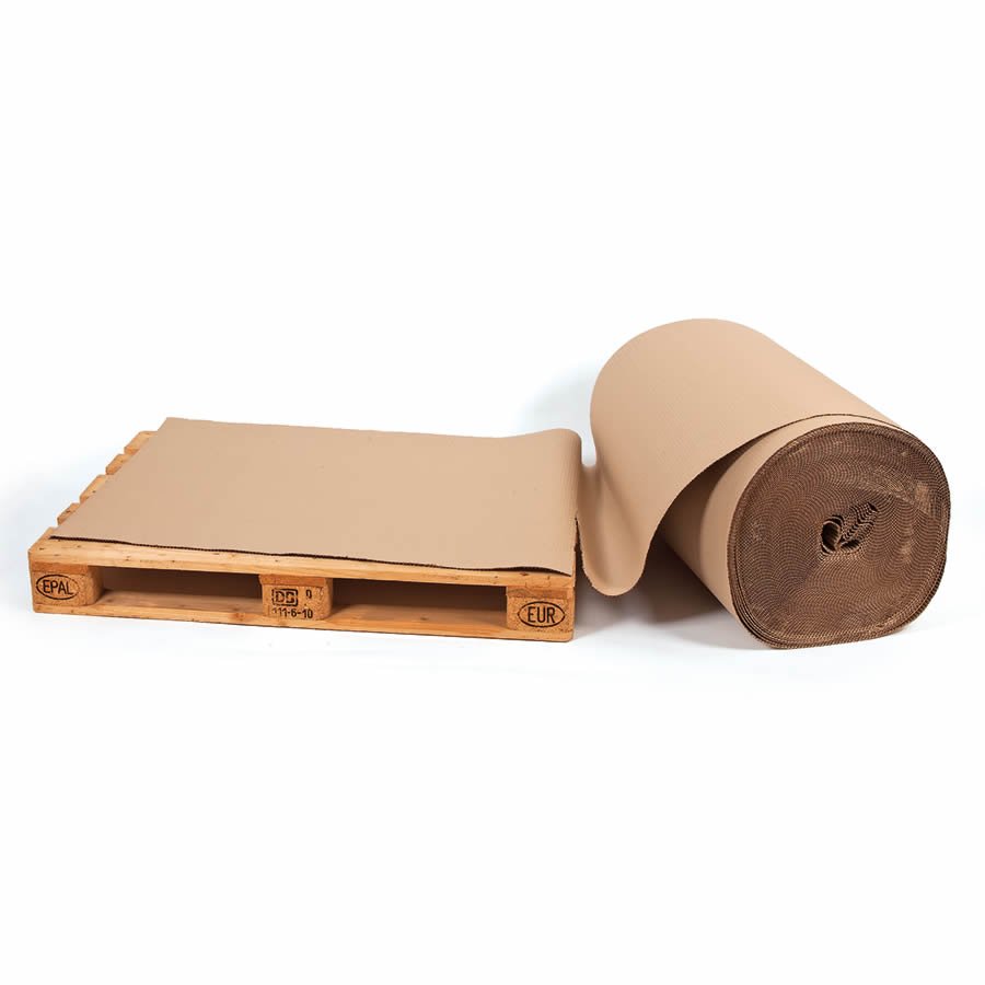 Rollenwellpappe perforiert ist einfach und schnell abzureien