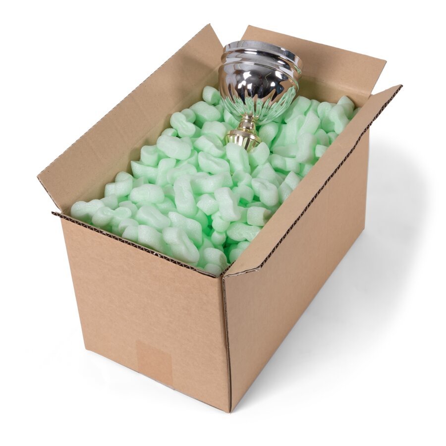 Die grnen Chips sind unter industriellen Bedingungen biologisch abbaubar und komplett recyclingfhig