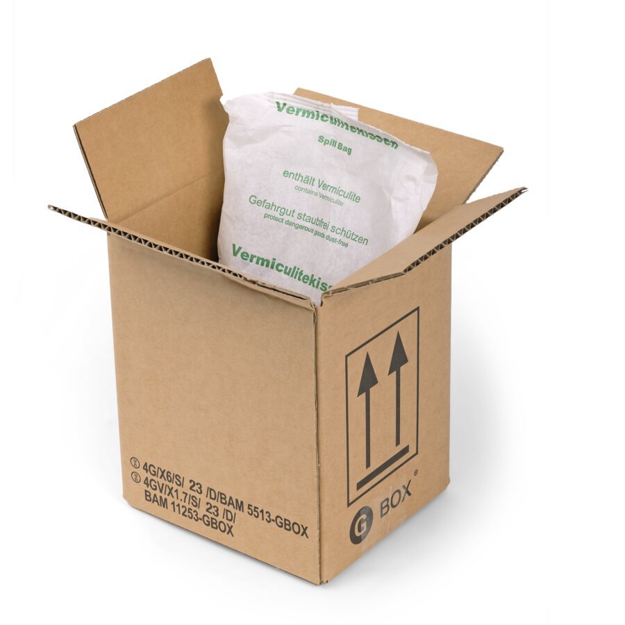 Vermiculite-Kissen fr Gefahrgut