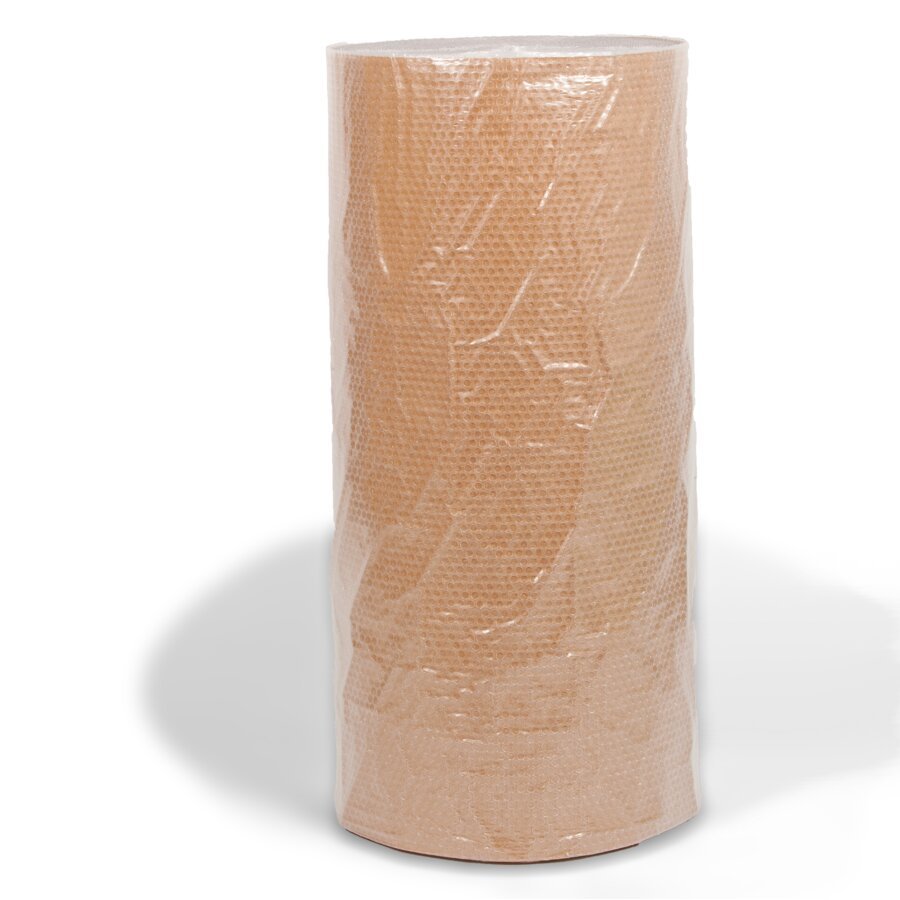 Papier-kaschierte Luftpolsterfolie auf Rollen in verschiedenen Breiten verfgbar