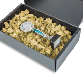 Papierchips lose verpackt