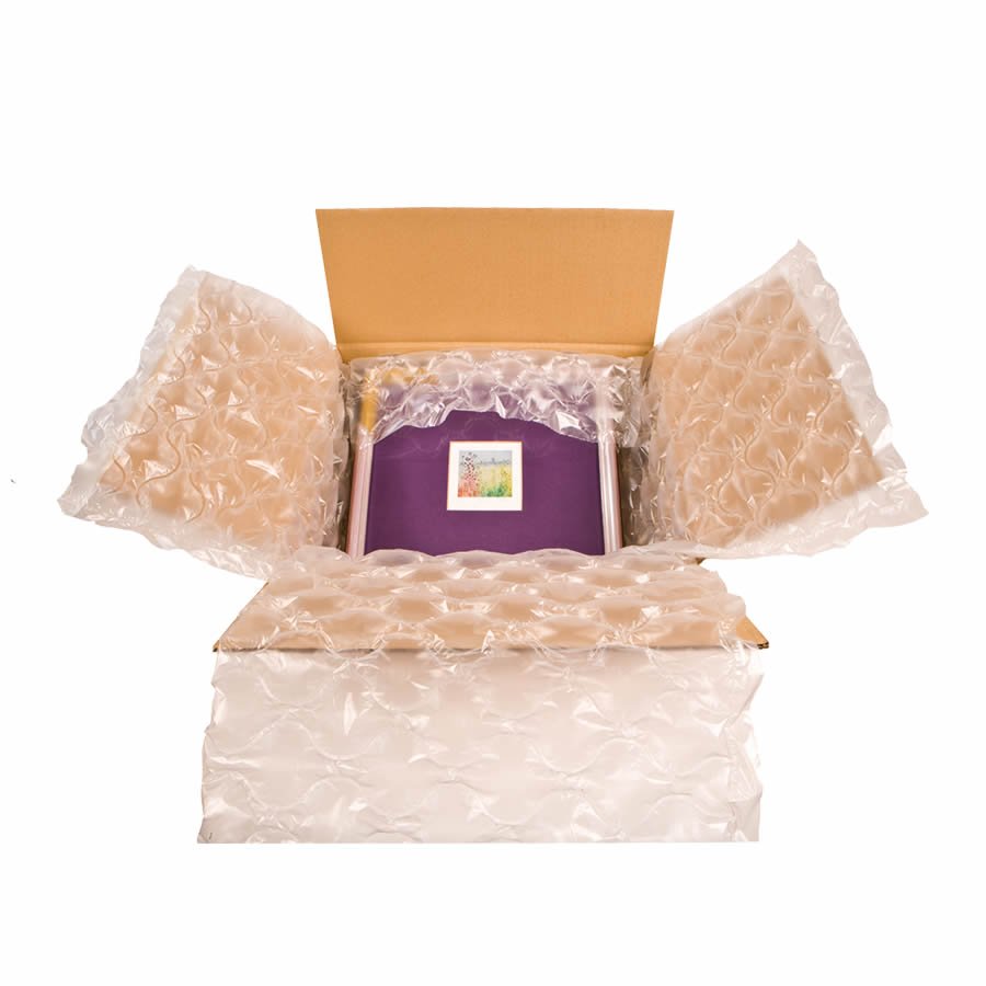 Luftkammermatte als perfekter Rundumschutz fr empfindliche Packstcke