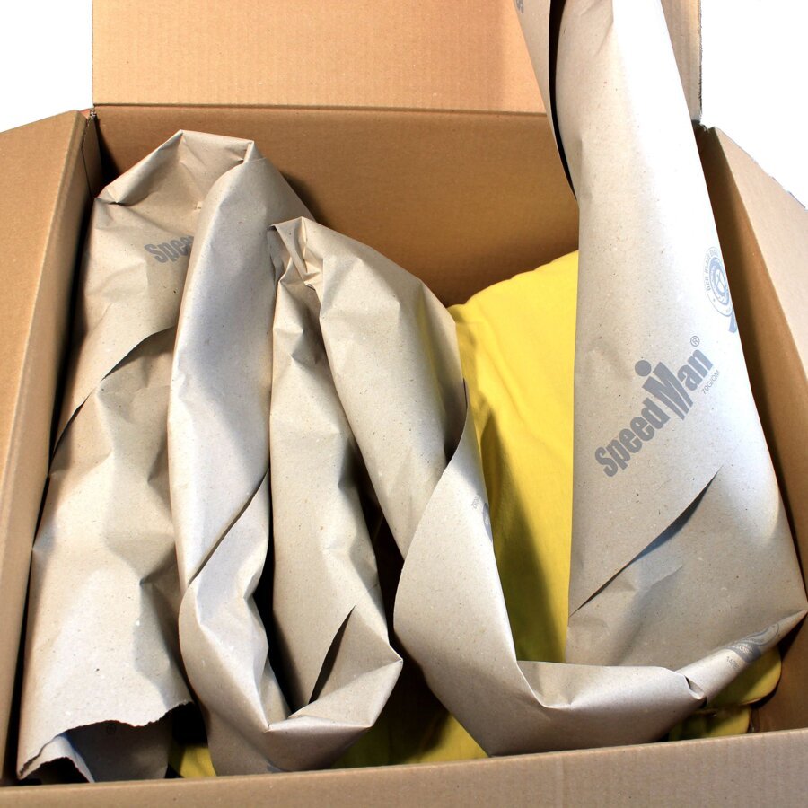 ... und fr optimalen Polsterschutz in den Karton mit Ihrem Versandgut legen.