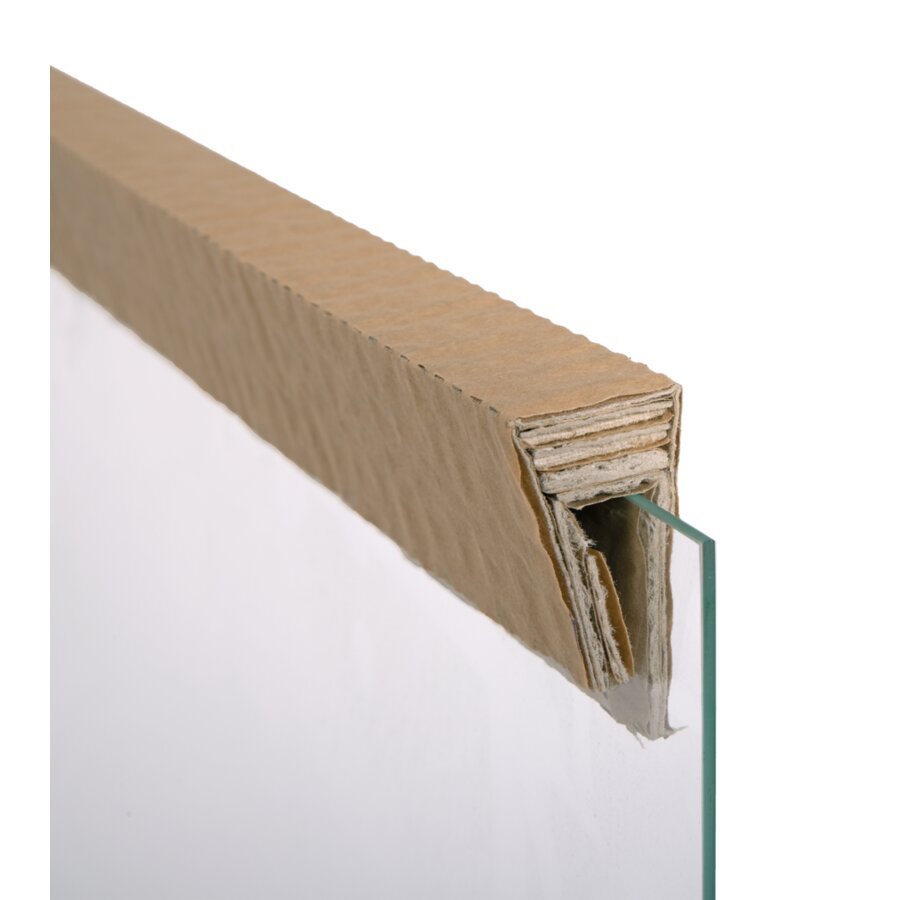 Extrem sto- und schlagabsorbierende Grundseite durch mehrlagiges Polstermaterial