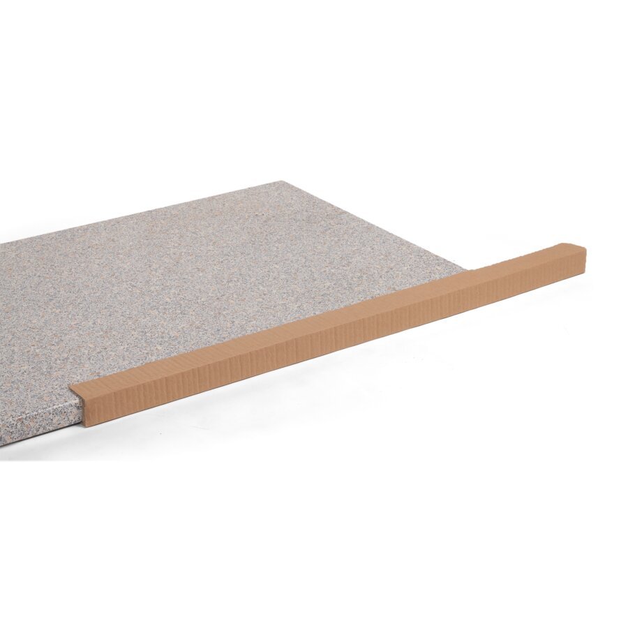 Die U-Profile aus Polsterpappe sind auch in individuellen Abmessungen auf Anfrage lieferbar