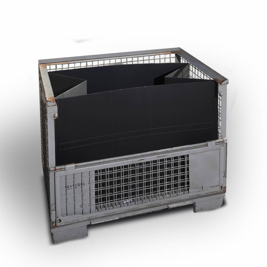 Gitterboxauskleidung, aus Kunststoff