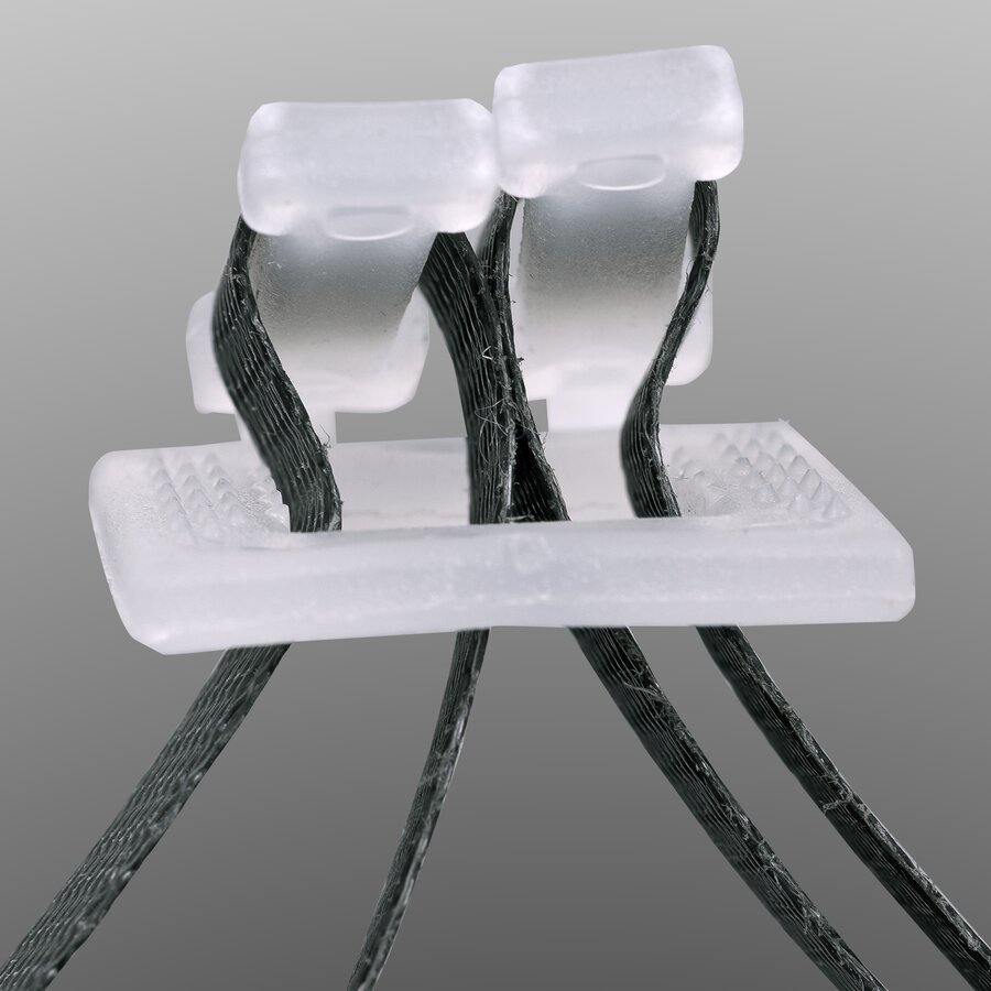 Kunststoffschnallen fr manuelles Umreifen