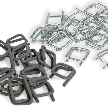Metallschnalle 1000 Stück Drahtverschlussklemmen 13 mm für Umreifungsband
