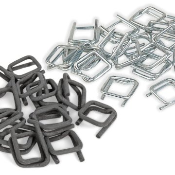 Draht-Verschlussklemmen für Textilband