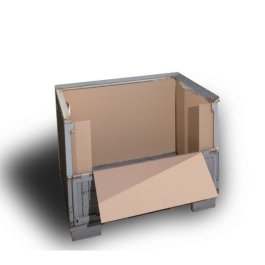 Gitterboxauskleidung aus Wellpappe Gitterboxauskleidung aus Wellpappe