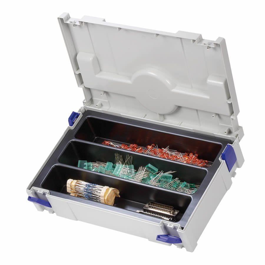 Systainer mit Einsatz zum Verpacken, Ordnen Präsentieren und Transportieren Systainer mit Einsatz zum Verpacken, Ordnen Präsentieren und Transportieren