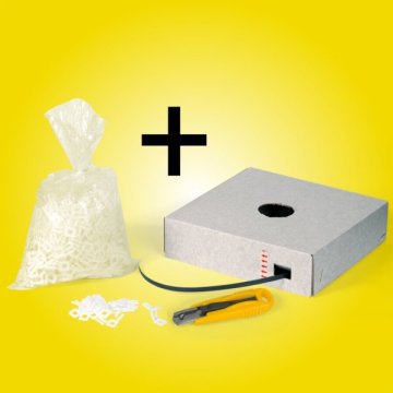 PP-Umreifungsband + Verschlussklemmen Spar-Set