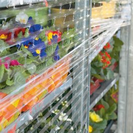 Handstretchfolie, gelocht