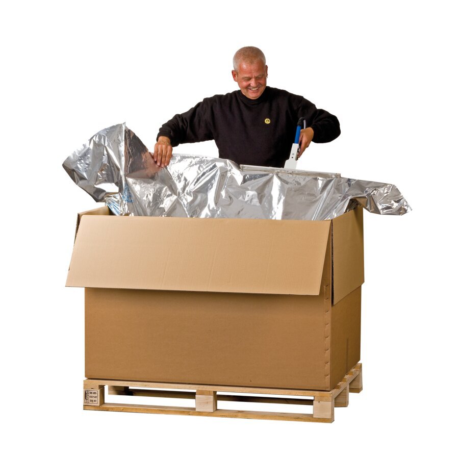 Aluverbundfolie geeignet fr alle Transportarten und Klimazonen